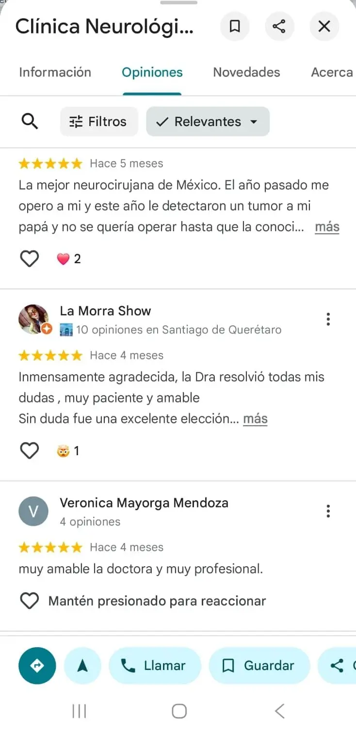 testimonios de pacientes